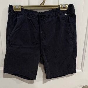 Psycho Bunny Men's Flat Front Shorts - Black